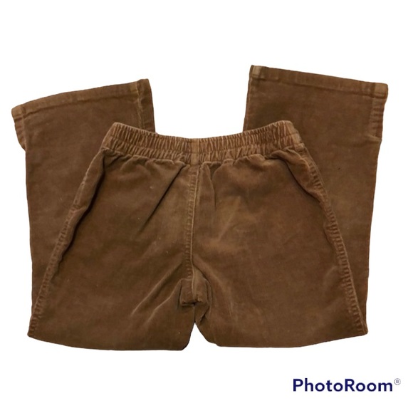KIDS BROWN CORDUROY PANTS - Picture 2 of 4